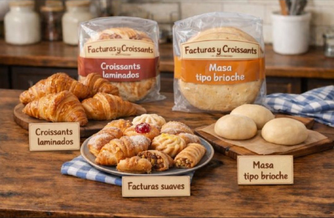 Croissants, folhados e massas especiais