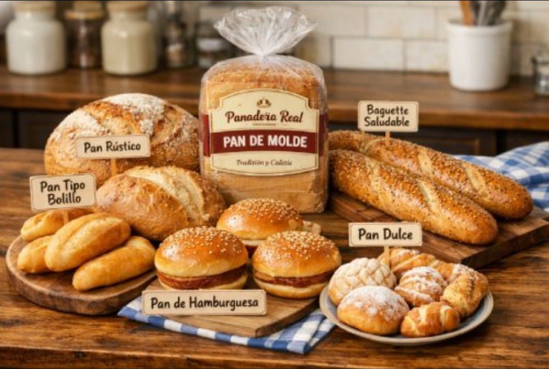 Pães e padaria sem açúcar